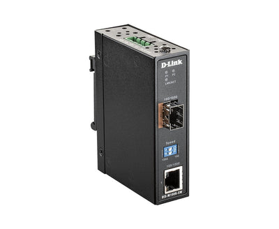 D-link DIS-M100G-SW Convertidor Medio 4000 Mbit/S Multimode Monomodo Black — image 1