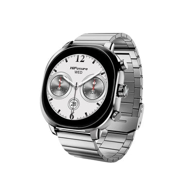 Hifuture Smartwatch Aix Luxury Smartwatch Stainless Steel Silver Aix-silver — image 1