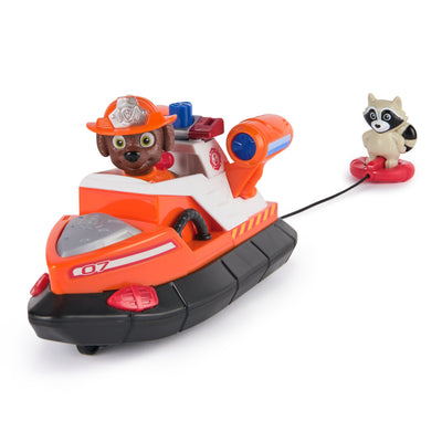 Spin Master Paw Patrol Fire Rescue: Barco Rescate Zuma, Vehículo Toy With Figure Perro Zuma And Figure Mapache — image 1