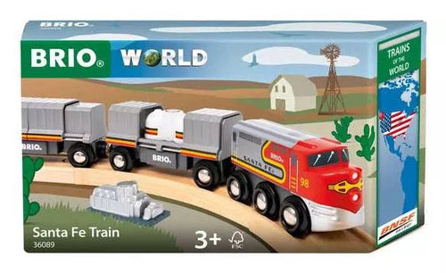 Brio World Tren Mundial Santa Fe, Vehículo Toy Trenes Mundo 63608900 — image 1