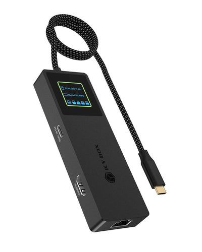Dockingmation Icybox Spade Dock 4038 7 In 1 With LCD Display — image 1