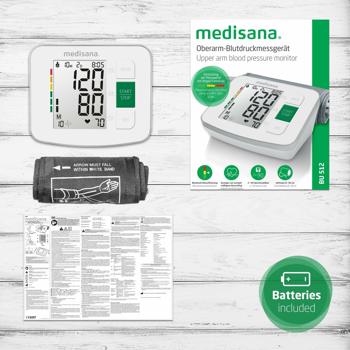Medisana Arm Blood Pressure Monitor Medisana