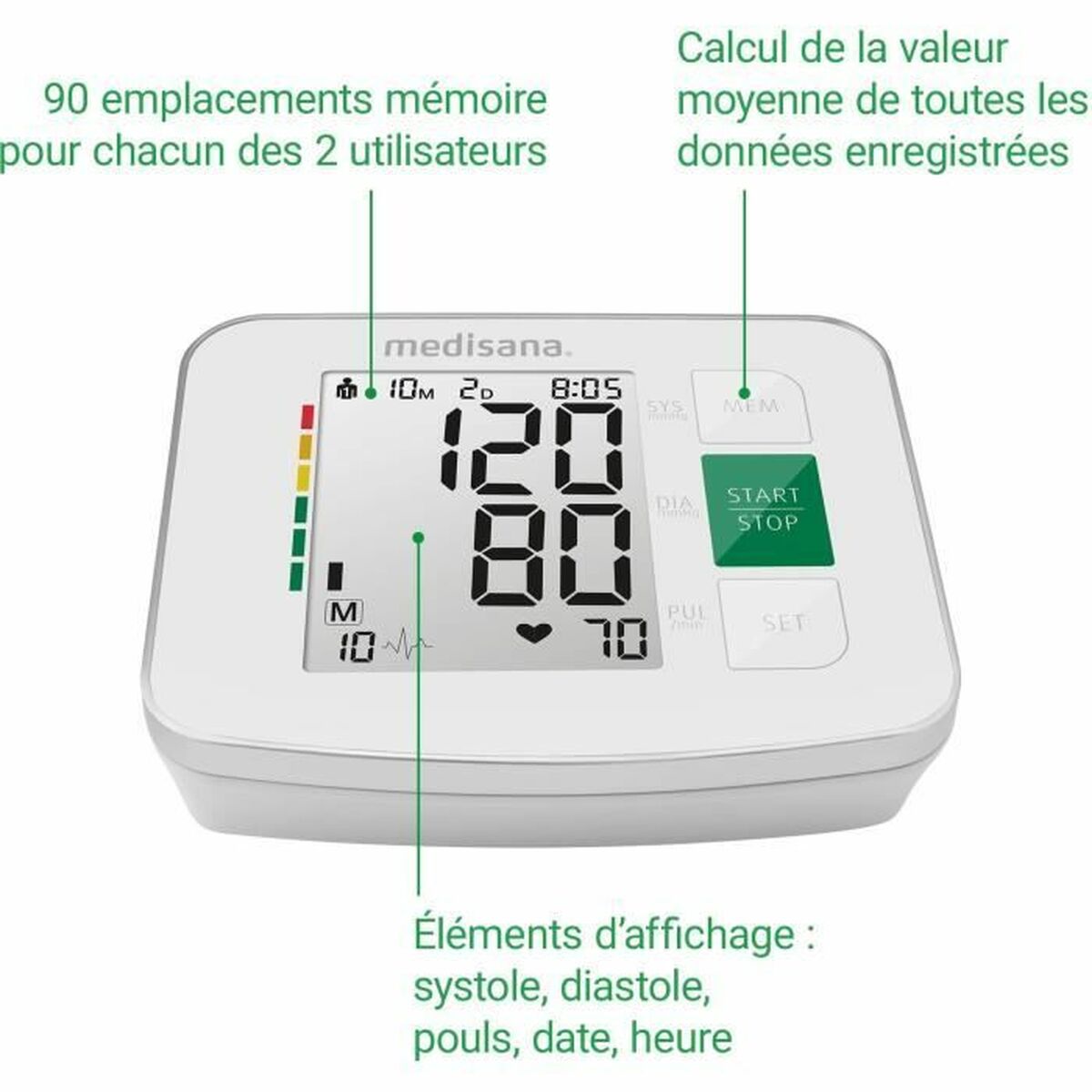 Medisana Arm Blood Pressure Monitor Medisana