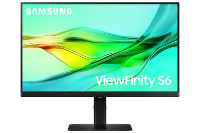 Samsung Monitor S60UD (24) 2560 X 1440 Pixels Quad HD LED Black — image 1