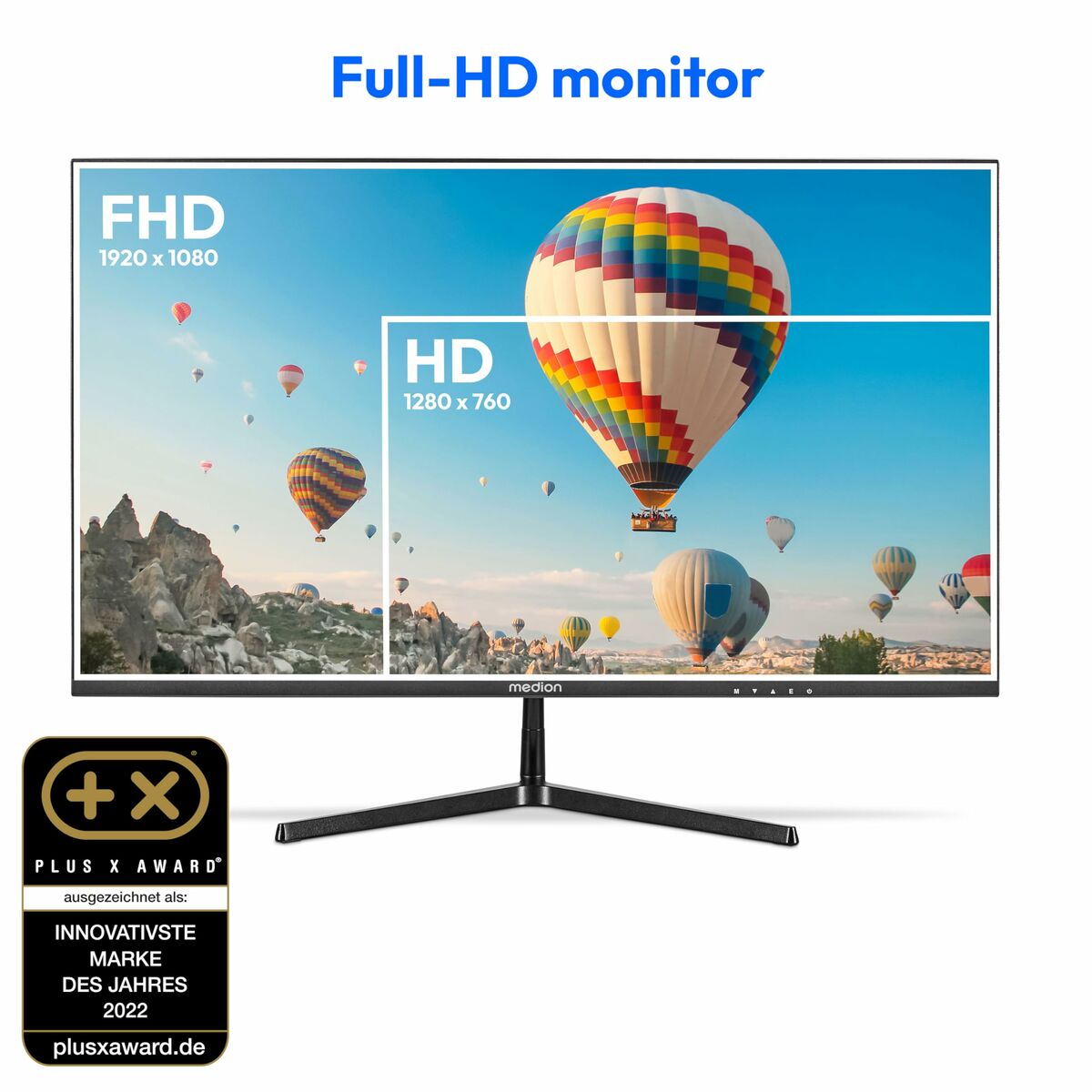 Medion Monitor Medion 30036272 Full Hd Lcd 22"