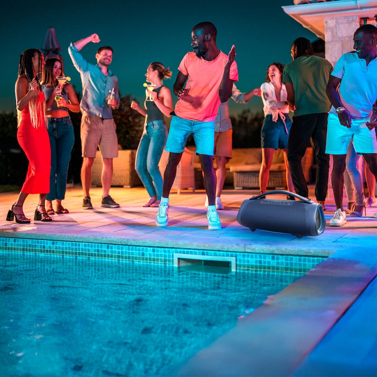 Medion Portable Bluetooth Speakers Medion 50077082 Blue 100 W 4 W