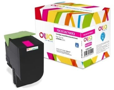Toner Owa Compatible With Lexmark 70C0X30 Magenta (4.000 S.) — image 1