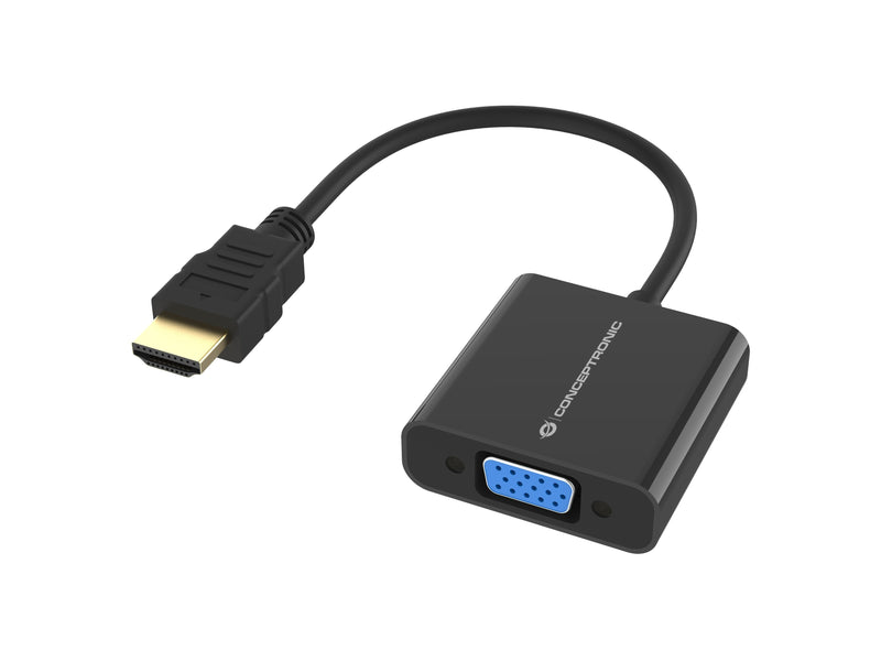 Conceptronic Adapter HDMI a VGA ABBY20B 1080P 60HZ
