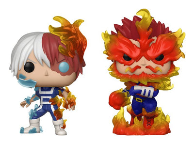 Blister 2 Figuras Pop My Hero Academia Shoto Todoroki & Endeavor Exclusive — image 1