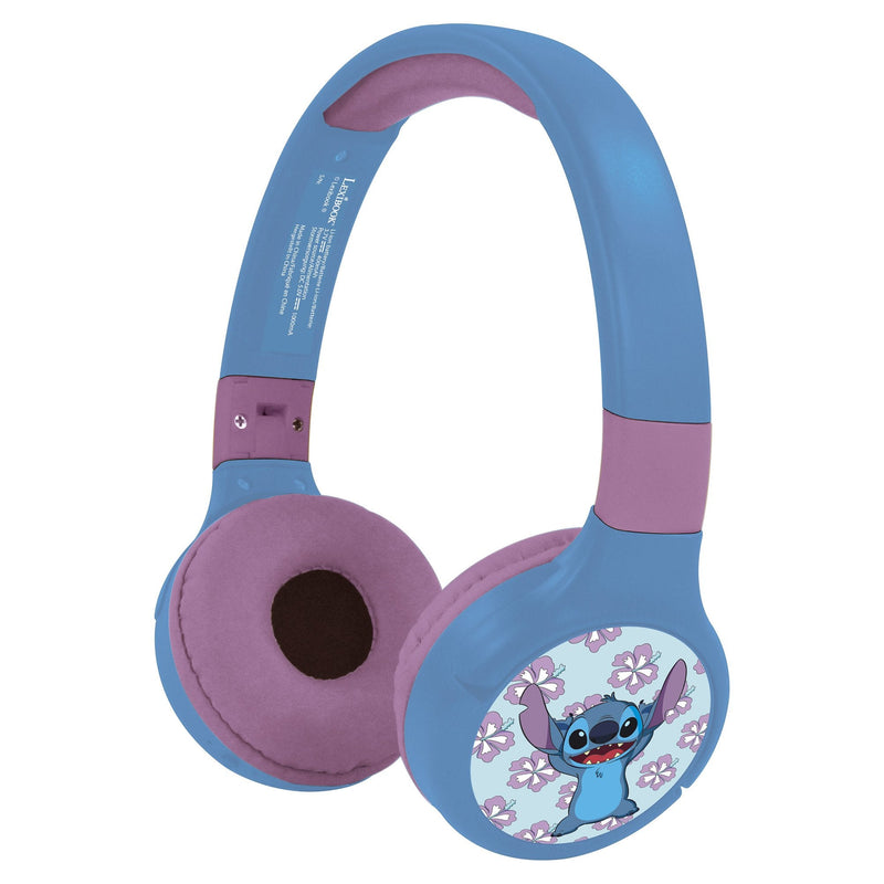 Headphones Inalambricos Bluetooth Stitch Disney