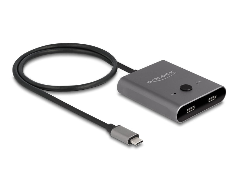 Delock 11500 USB 10Gbps USB Type-c™ Switch 2A 1 Bidireccional 8K