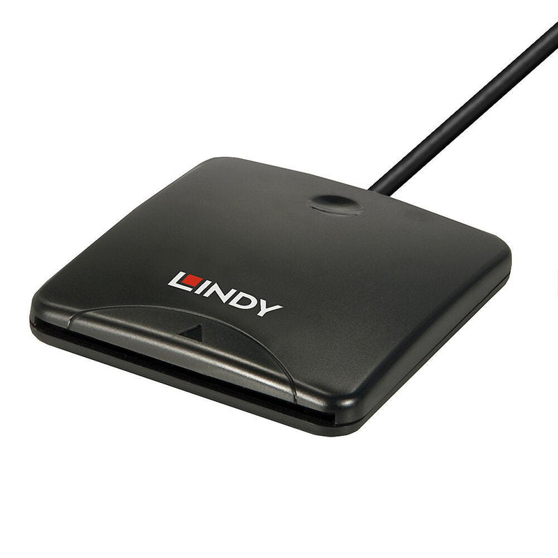 Lindy 43407 Reader Card Magnética USB Black