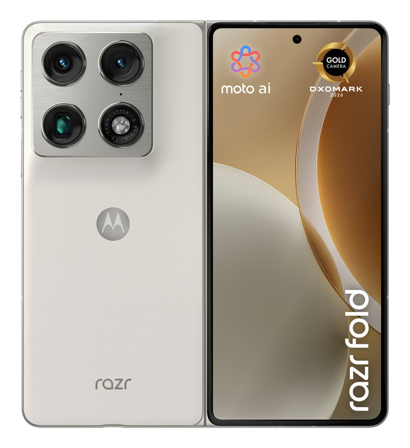 Motorola Smartphone Razr Fold 5G Dual SIM 16GB RAM 512GB - Lily White