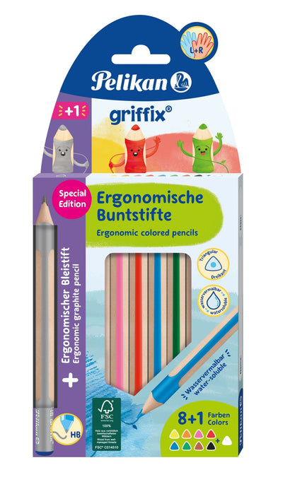 Pelikan Pencils Griffix Multicolour 10 Pieces — image 1
