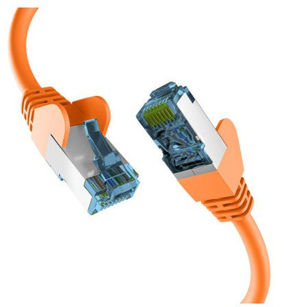 Efb RJ45 Network Cable With CAT.7 Rohcable Orange 25M — image 1