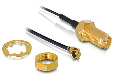 Delock Cable Antenna Rp-sma Female Installation Mhf/U.FL-LP-068 — image 1