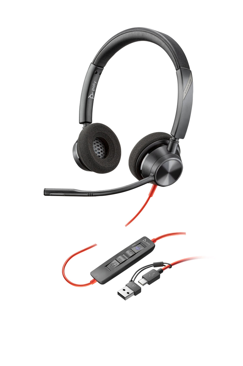 Poly 8X220AA Blackwire C3320-M Stereo USB-C/a Teams