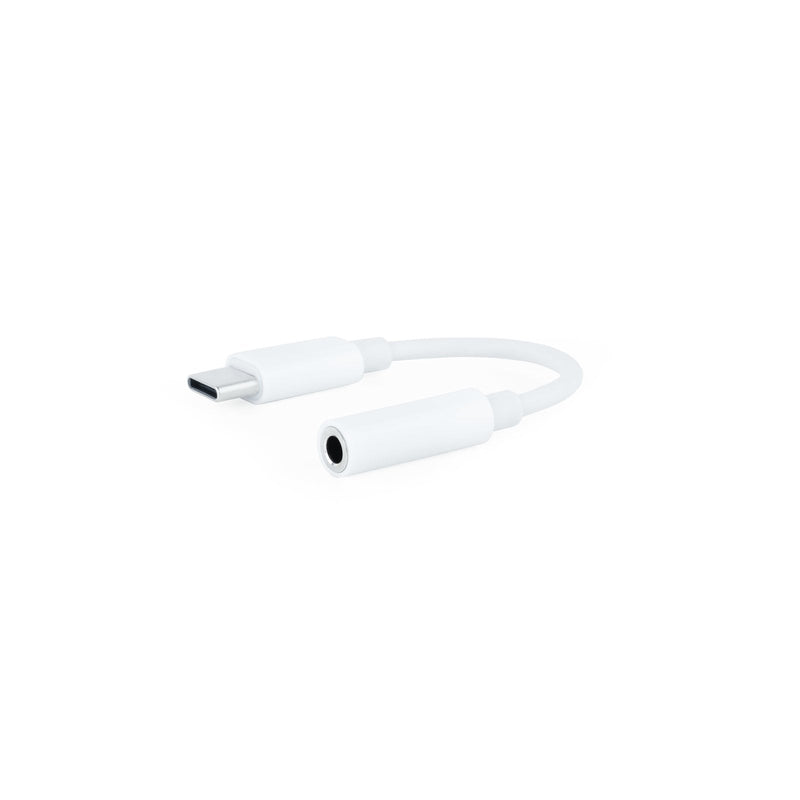 Cable Adapter USB-C a Jack 3.5, White