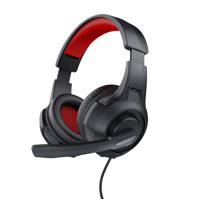 Trust Headphones Gaming With Microphone Gaming 24785 Jack 3.5 Rojos And Black