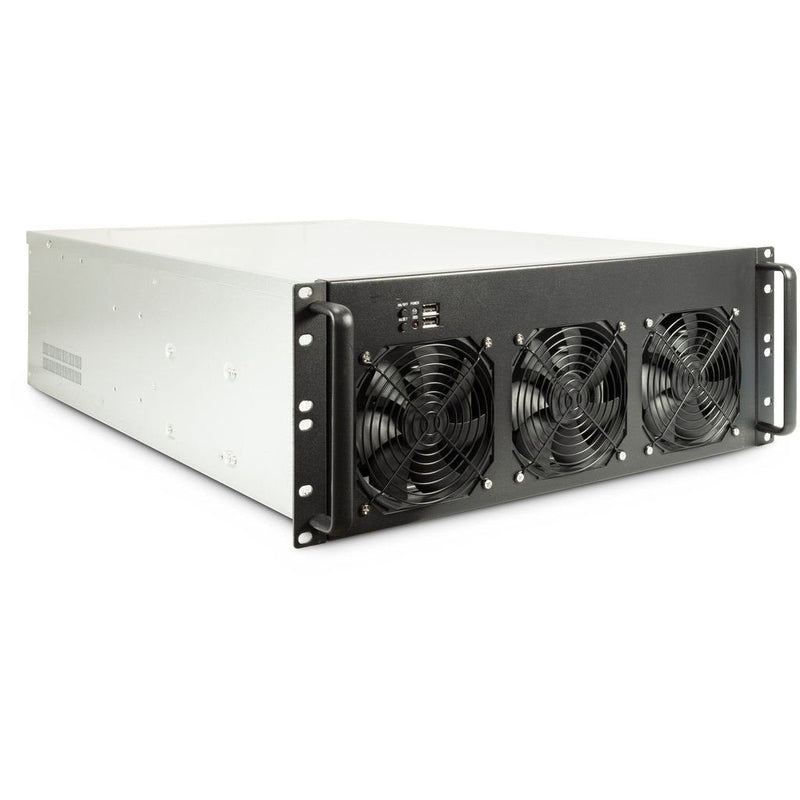 Inter-tech Mining-rack 4F28 4HE 6 X 120MM Fan 2X2.0 USB Retail