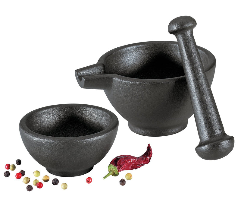 Zassenhaus Set Of Mortero 3 Units Hierro Fundido