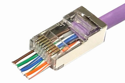 Microconnect KON506-50EZ Connector RJ45 Silver — image 1