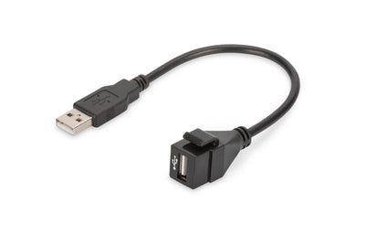 Digitus Módulo Keystone USB 2.0 USB - USB Male / Female 16CM — image 1