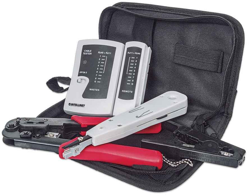 Intellinet 780070 Kit Tools Preparación Cables Black
