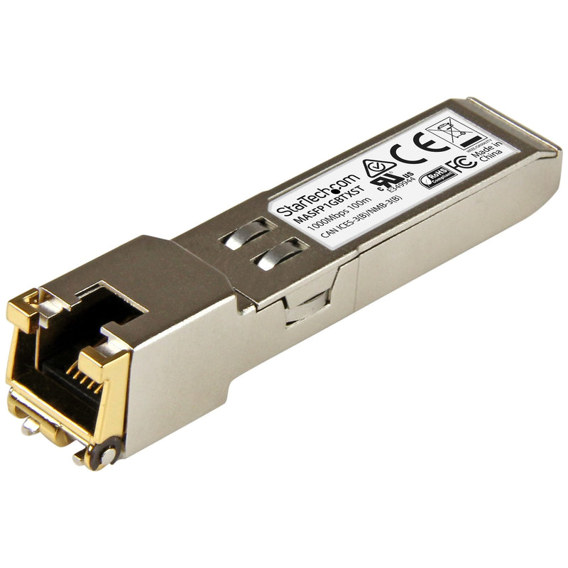 StarTech.com Módulo Sfp Compatible With Cisco Meraki MA-SFP-1GB-TX -transceptor Cobre RJ45 100BASE-TX - MASFP1