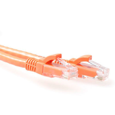 Orange 10 Meter U UTP CAT.6 Patch Cable Snagless With RJ45 Connectors — image 1