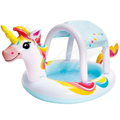 Pool Kids Unicornio With Rociador, 254 X 132 X 109CM — image 1