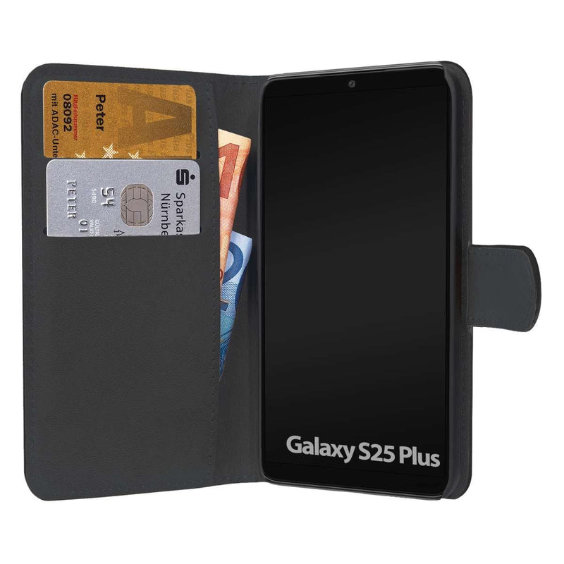 Pedea Book Cover Classic Fr Samsung Galaxy S25 + 5G, Black
