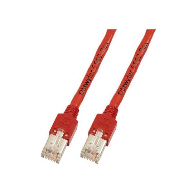 Efb RJ45 Network Cable CAT.5E S UTP Pvc Dtwyler 5502 TM11 Red 1,5M
