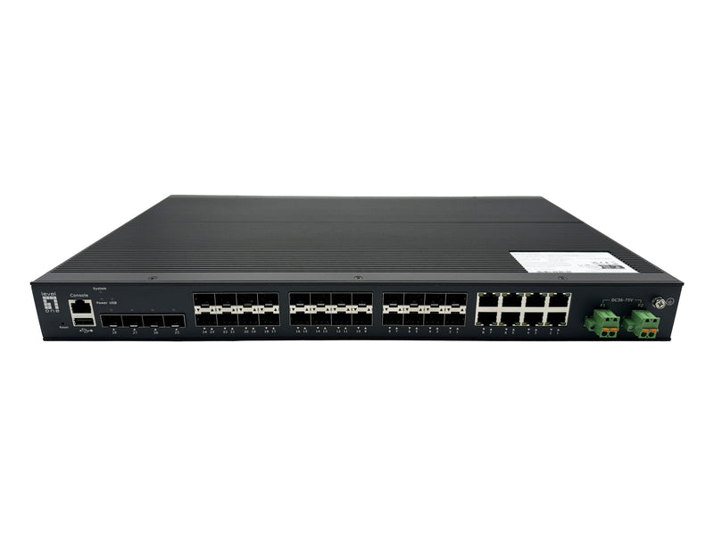 Levelone Switch 28X Ge IGU-2872 4X2.5GBE, 16X1.25GBE Sfp