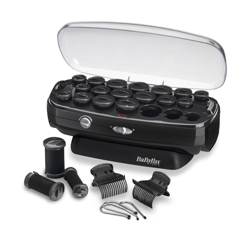 Babyliss Thermo Ceramic Rollers Kit Peluquería Black Steel Inoxidable 50W 2M