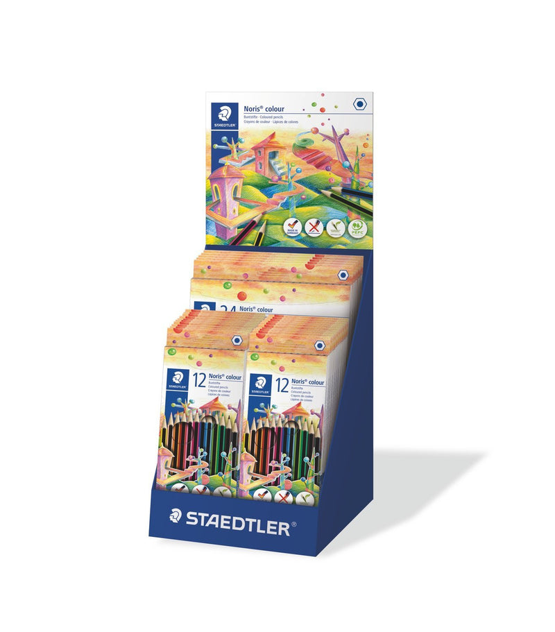 Staedtler Pencils Colours Wopex Ecológico Expositor C12-20U - C24-5U-