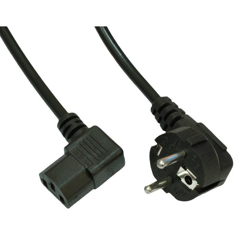 Akyga Cable Power AK-PC-12A Ángulo Cca IEC C13 Cee 7/7 250V / 50HZ 3M