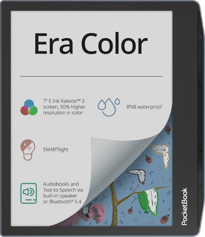 Pocketbook Era Colour Lectore E-book Screen Touchscreen 32GB Wi-Fi Black Blue Claro — image 1