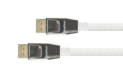 Python DisplayPort 1.4 Cable Trenzado White 5M — image 1
