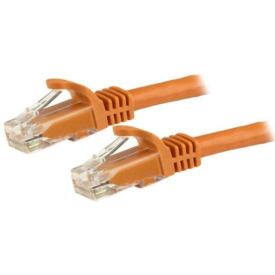 Network Cable 15M CAT.6 Orange Cabl Snagless PoE — image 1