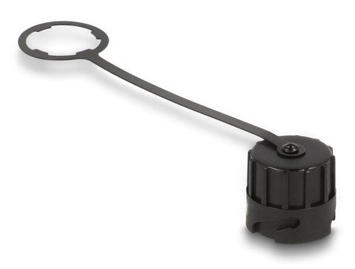 Delock RJ45 Connector Male 67049 IP68 Staub- And Waterproof Black — image 1
