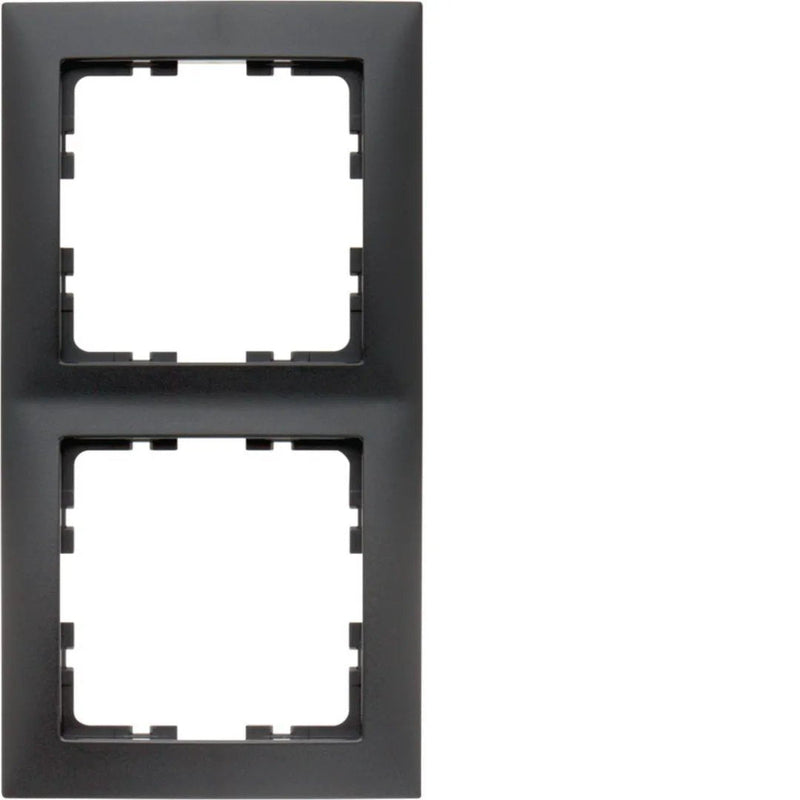 Berker 10129949 Frame 2VÍAS S.1 Antracita, Matte