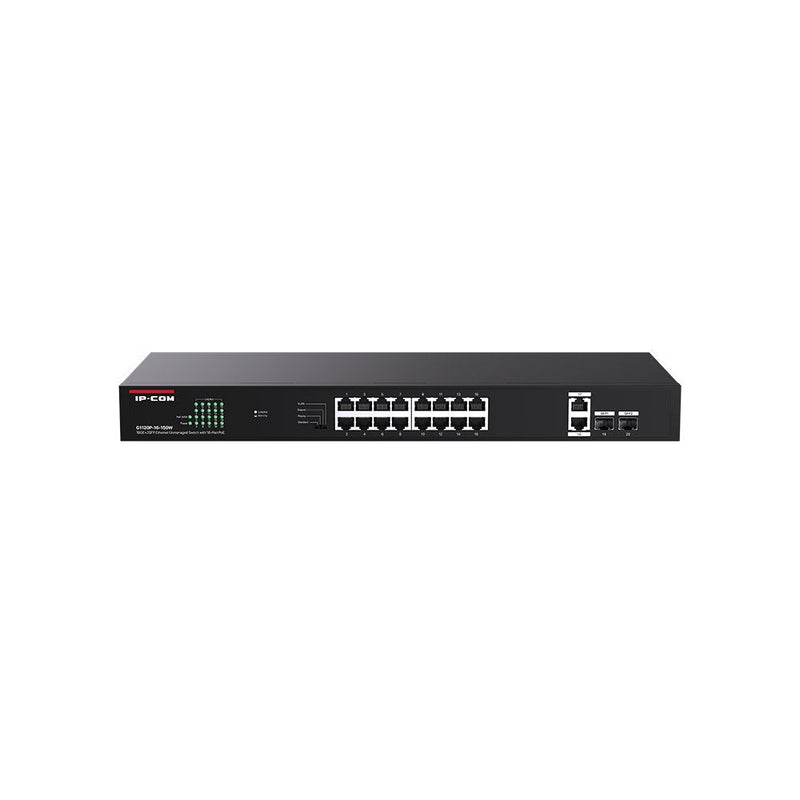 IP Com Switch G1120P 16 150W 20 Ports