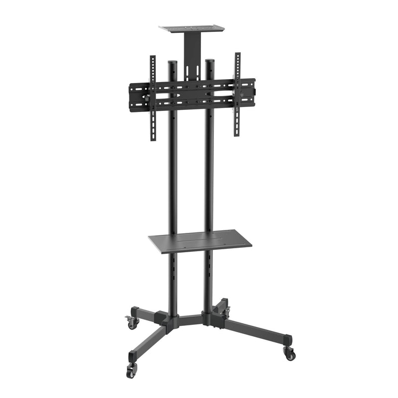 Aisens Stand TV Monitor Floor Eco Tray Wheels 50KG 37-70 Black FT70TE-035