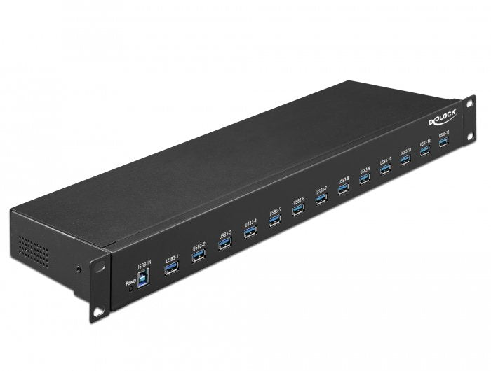 Delock Hub Industrial 19 13 Ports USB 3.1 Gen 1 Tipo-a
