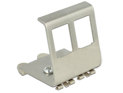 Delock Stand Carril Din 2 Ports Módulo Keystone 86255 — image 1