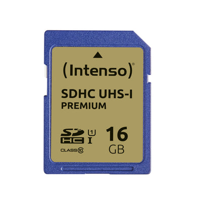 Intenso 16GB Sdhc Memory Flash Clase 10 Uhs — image 1