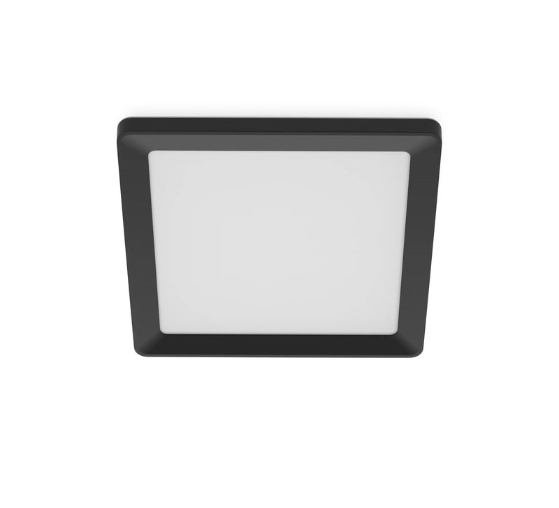 Plafón Square Black Valen, 17W, 2050 Im, 2200-6500 K, 395 X 37 X 395MM