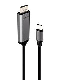 Cable 2M Bi-directional USB Type C To DisplayPort 8K60HZ — image 1