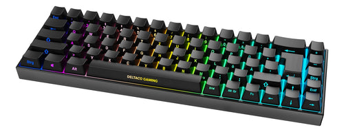 Deltaco Gaming Keyboard DK440R Wireless, Rgb, Black — image 1